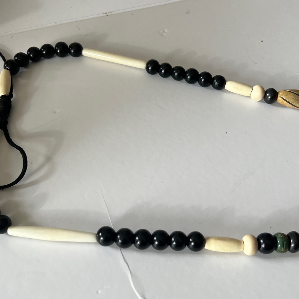 Handcrafted Boho Red Bead Statement Necklace With… - image 6